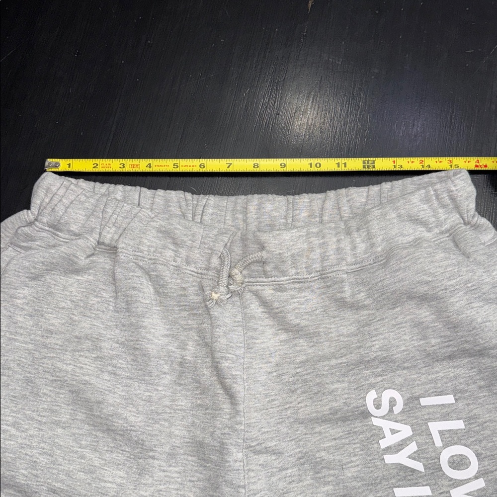 LONELY GHOST athletic gray fleece joggers. size XL. - Picture 8 of 11